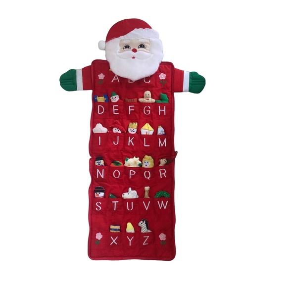 Santa's ABC Hanging Book - Picture 1 of 9